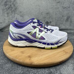 New Balance 840v3 Shoes Womens Size 9.5 White Purple Mesh Running Sneakers